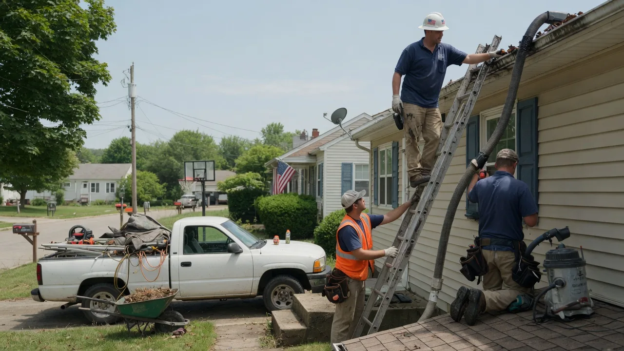 Gutter Installation in New Bloomington, OH near me